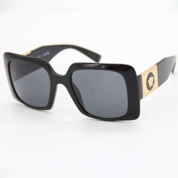 NEW VERSACE VE4405 GB1/87 BLACK SUNGLASSES NEW VERSACE MOD 4405 - Picture 2 of 8